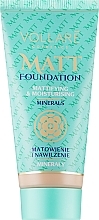 Fragrances, Perfumes, Cosmetics Concealer - Vollare Long-Lasting Mattifying Foundation Matt