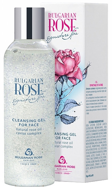 Face Cleansing Gel - Bulgarian Rose Signature Cleaning Gel — photo N1