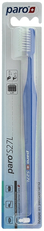 S27L Toothbrush, blue - Paro Swiss Isola F — photo N1