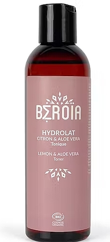 Lemon & Aloe Vera Hydrolat - Beroia Lemon Hydrosol And Aloe Vera — photo N1