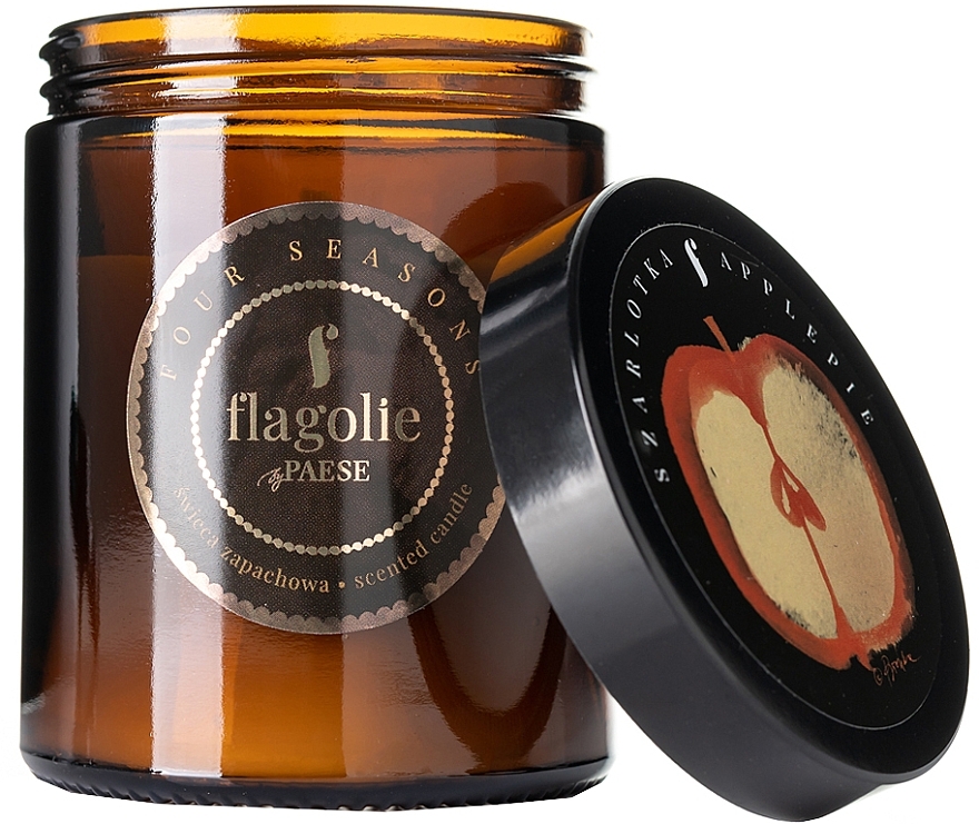 Scented Candle "Apple Pie" - Flagolie Fragranced Candle Apple Pie — photo N1