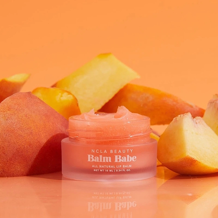 Peach Lip Balm - NCLA Beauty Balm Babe Peach Lip Balm — photo N6