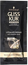 Fragrances, Perfumes, Cosmetics Hair Mask - Gliss Kur Ultimate Repair Mask