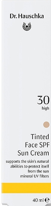 Sunscreen Foundation - Dr. Hauschka Tinted Face Sun Cream SPF30 — photo N14