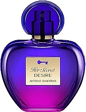 Fragrances, Perfumes, Cosmetics Antonio Banderas Her Secret Desire - Eau de Toilette (tester with cap) 