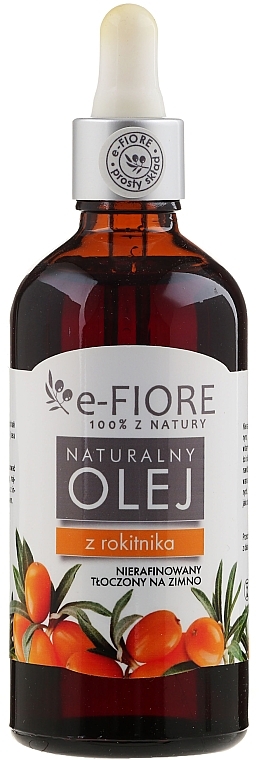 Sea Buckthorn Oil - E-Fiore Natural Oil — photo N1