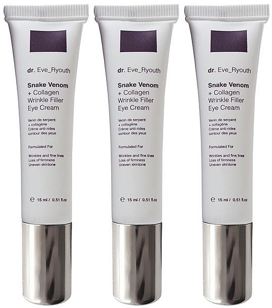 Eye Cream Set - Dr. Eve_Ryouth Snake Venom + Collagen Wrinkle Filler Eye Cream — photo N6