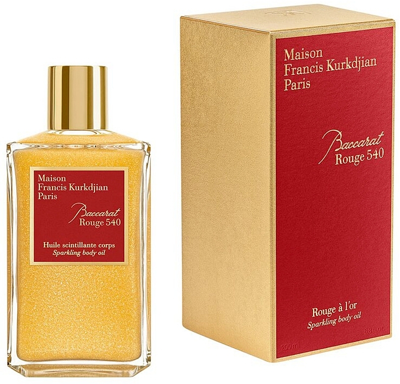 Maison Francis Kurkdjian Baccarat Rouge 540 Sparkling Body Oil - Perfumed Body Oil — photo N1