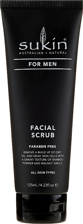 Face Scrub - Sukin For Men Facial Scrub — photo N4