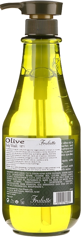 Shower Gel - Frulatte Olive Body Wash — photo N2