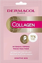 Fragrances, Perfumes, Cosmetics Sheet Face Mask - Dermacol Collagen+ Intensive Firming Tissue Mask