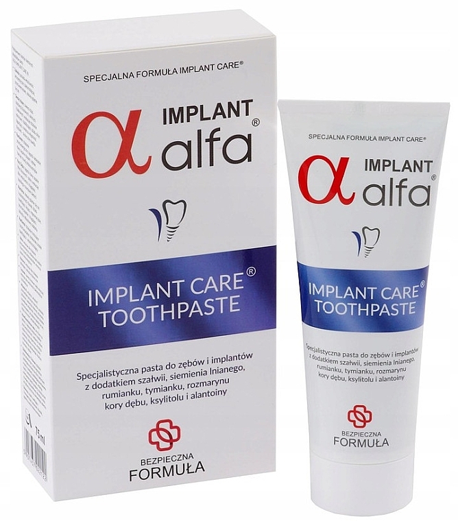 Implant Care Toothpaste - Alfa Implant Care Toothpaste — photo N7