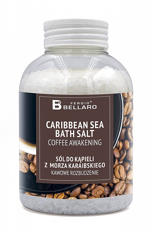 Coffee Awakening Bath Salt - Fergio Bellaro Caribbean Sea Bath Salt Coffee Awakening — photo N2