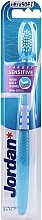 Toothbrush Target Ultra Soft, blue - Jordan Target Sensitive Ultrasoft — photo N3