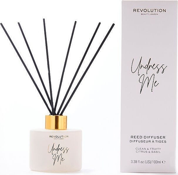 Makeup Revolution Beaty London Undress Me - Reed Diffuser — photo N1