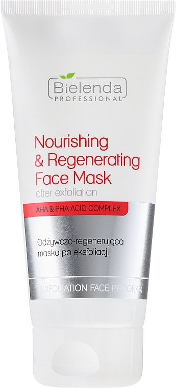 Post Exfoliation Nourishing & Regenerating Face Mask - Bielenda Professional Exfoliation Face Program Nourishing And Regenerating Face Mask — photo N9