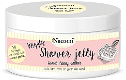 Fragrances, Perfumes, Cosmetics Shower Jelly "Sweet Honey Wafers" - Nacomi Shower Jelly Sweet Honey Wafers