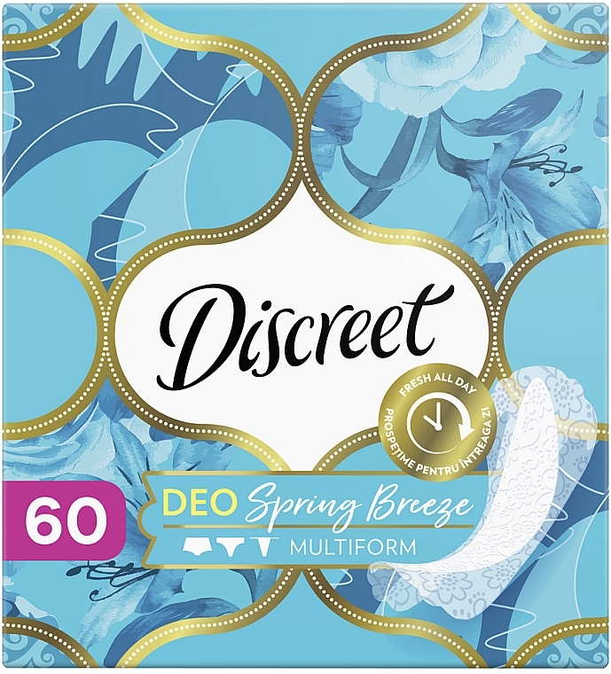 Daily Deo Spring Breeze Liners , 60 pcs - Discreet — photo N2