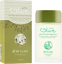 Moisturizing Olive Toner for Men - 3w Clinic Olive For Man Fresh Skin — photo N3