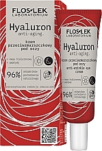 Fragrances, Perfumes, Cosmetics Anti-Wrinkle Eye Cream - Floslek Hyaluron Anti-Wrinkle Eye Cream