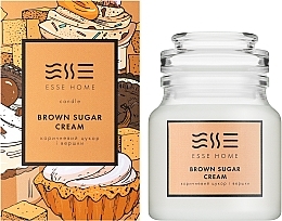 Esse Home Brown Sugar Cream - Scented Candle — photo N2