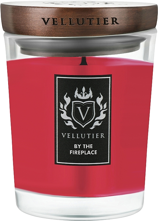 Scented Candle "By The Fireplace" - Vellutier By The Fireplace — photo N3