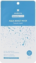 Fragrances, Perfumes, Cosmetics Moisturizing Aqua Boost Face Mask - SesDerma Laboratories Beauty Treats Aqua Boost Mask