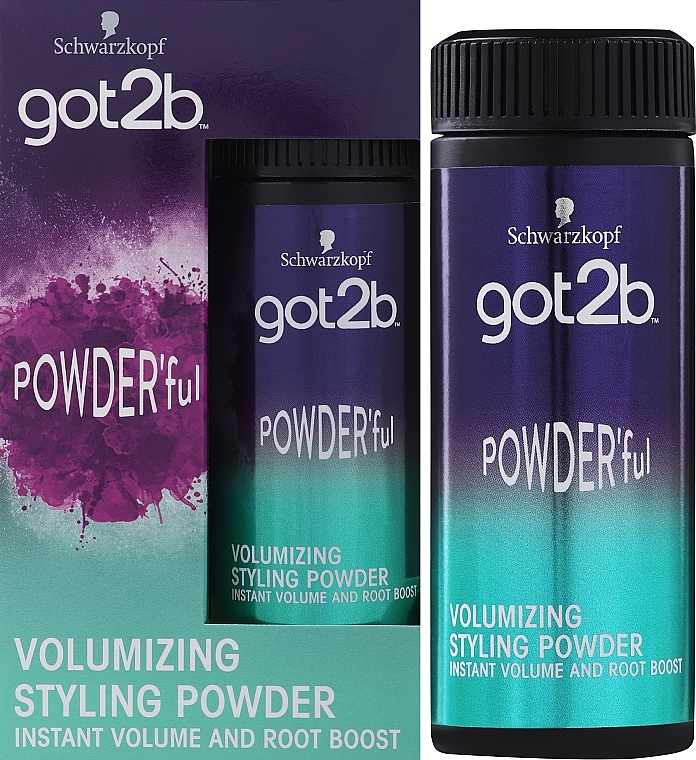 Hair Powder - Schwarzkopf Got2b Volumizing Powder — photo N4