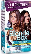 Fragrances, Perfumes, Cosmetics Hair Color - Eugene Perma Keranove Colorcrem Blonde Box Kit Creativo