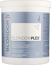 Bleaching Powder - Wella Professionals BlondorPlex Multi Blonde Dust-Free Powder Lightener — photo N1