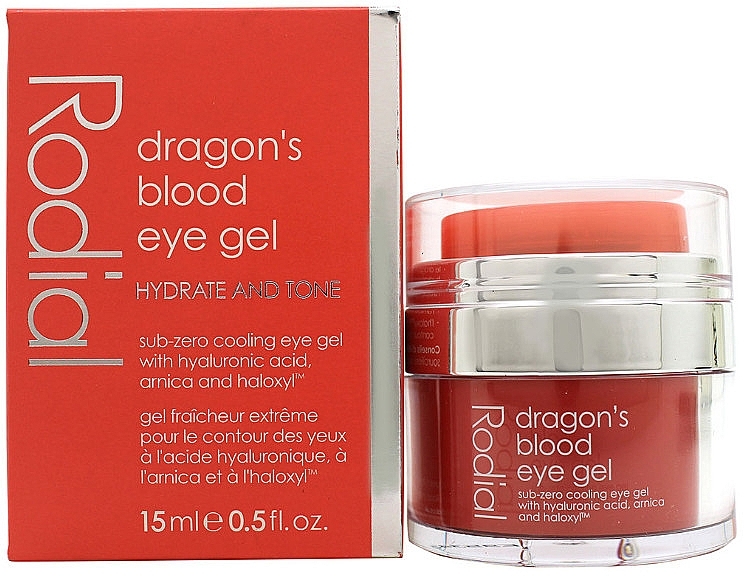 Eye Gel with Red Resin Extract - Rodial Ladies Dragon's Blood Eye Gel — photo N2