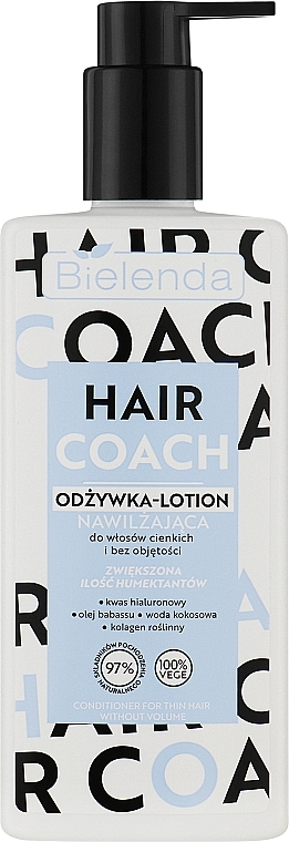 Moisturizing Conditioner & Lotion - Bielenda Hair Coach — photo N1