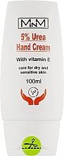 Fragrances, Perfumes, Cosmetics Hand Cream with Urea & Vitamin E 5% - M-in-M With Vitamin E