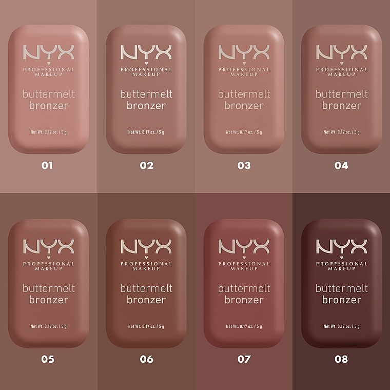 Bronzing Cream Powder - NYX Professional Makeup Buttermelt Bronzer — photo N21