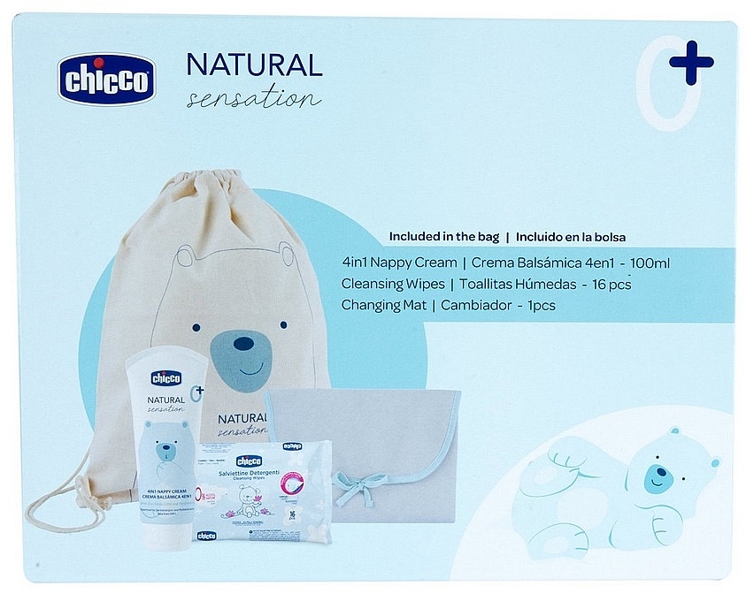 Set, 4 products - Chicco Natural Sensation Set — photo N1