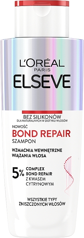 Repairing Shampoo - L'Oreal Paris Elseve Bond Repair Shampoo — photo N1