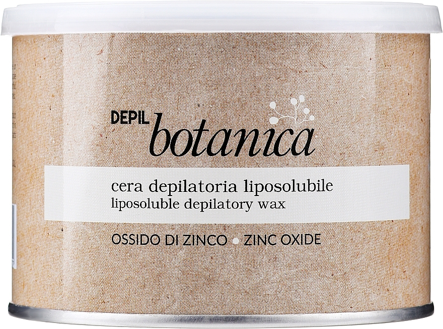 Depilatory Wax in Jar - Trico Botanica Depil Botanica Zinc Oxide — photo N2