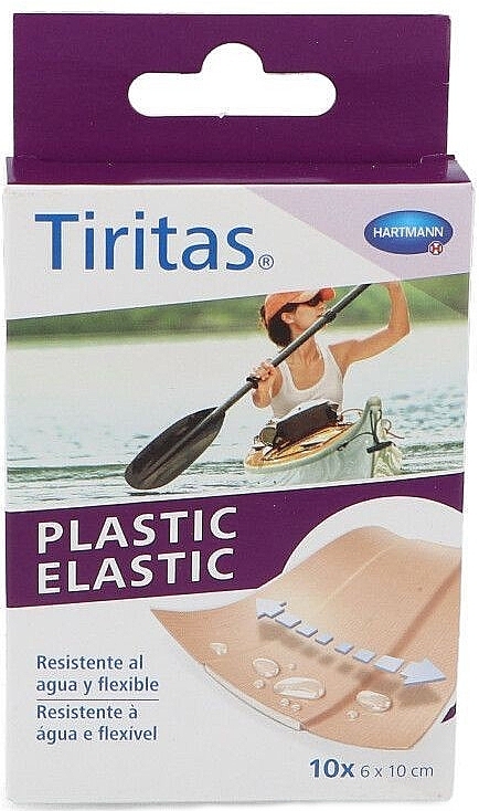 Plastic Elastic Adhesive Plasters - Hartmann Tiritas Plastic Elastic — photo N1