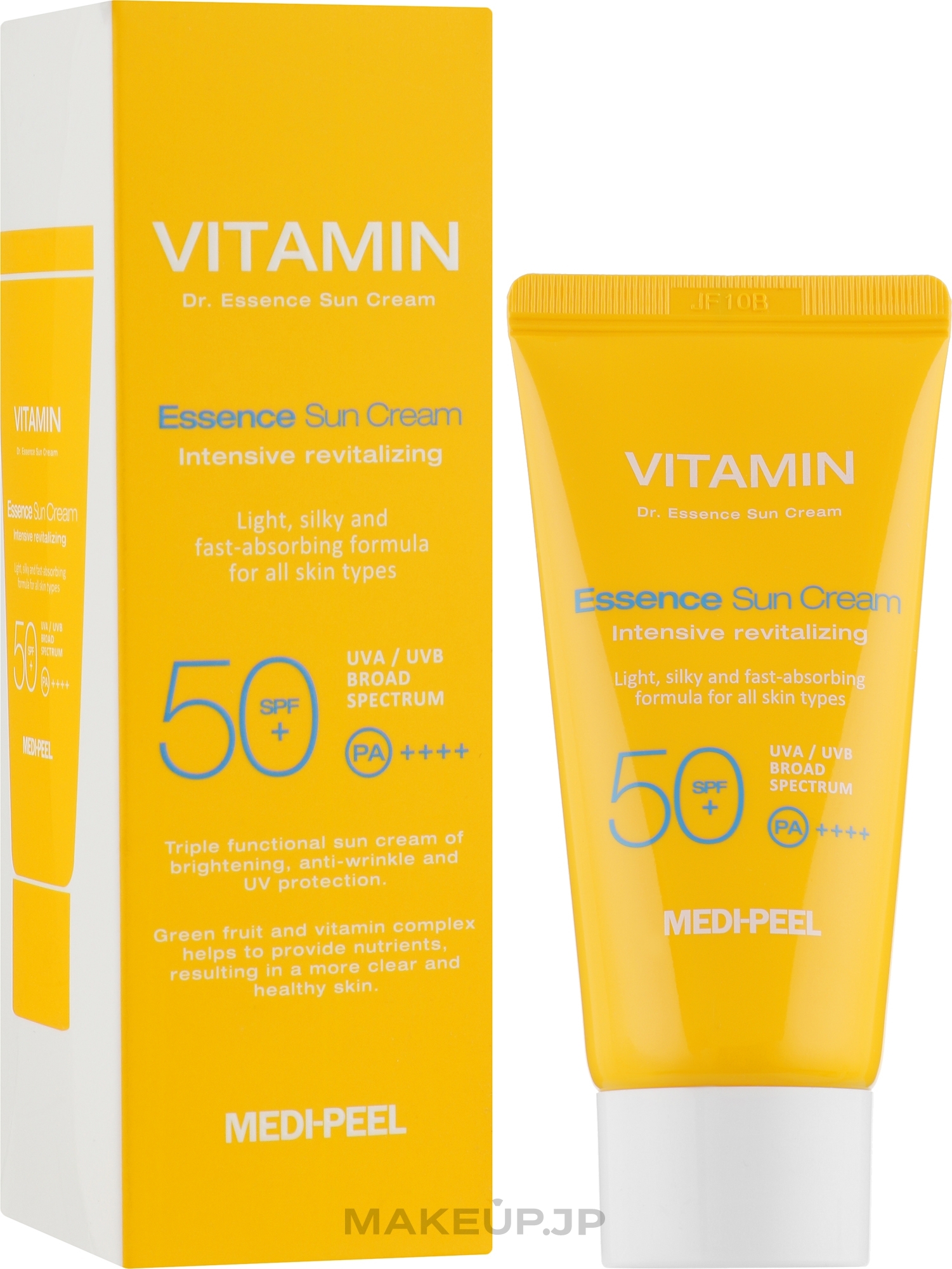 Vitamin Face Sunscreen SPF50 - Medi Peel Vitamin Dr Essence Sun Cream SPF50+ PA++++ — photo 50 ml