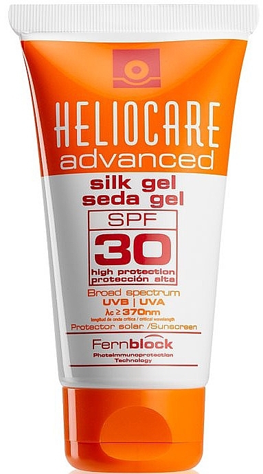 Light Facial Sun Cream - Cantabria Labs Heliocare Advanced Silk Gel SPF30 — photo N1
