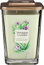 Scented Candle - Yankee Candle Elevation Cactus Flower&Agave — photo N7
