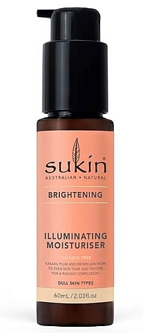 Brightening & Moisturizing Face Cream - Sukin Brightening Illuminating Moisturizer — photo N1