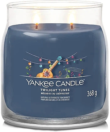 Scented Candle in Jar 'Twilight Tunes', 2 wicks - Yankee Candle Singnature — photo N2