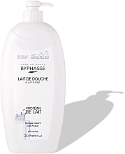 Fragrances, Perfumes, Cosmetics Shower Cream "Milk Protein" - Byphasse Caresse Shower Cream