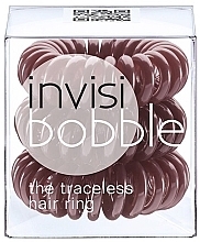 Hair Ring - Invisibobble Chocolate Brown — photo N1