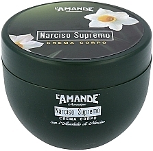 Fragrances, Perfumes, Cosmetics L'Amande Narciso Supremo - Body Cream