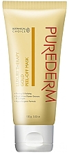 Fragrances, Perfumes, Cosmetics Gold Facial Peel-Off Mask - Purederm Luxury Therapy Gold Peel-Off Mask