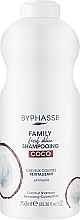 Coconut Shampoo for Colored Hair - Byphasse Family Fresh Delice Shampoo — photo N2