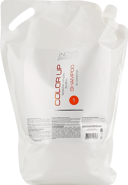 Colored Hair Shampoo - jNOWA Professional Color Up Hair Shampoo (refill)  — photo N3