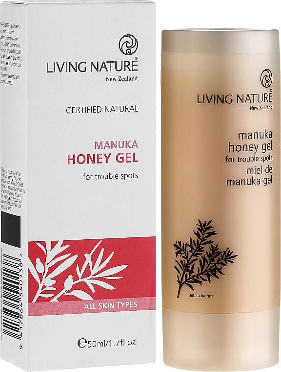 Manuka Gel for All Hair Types - Living Nature Manuka Honey Gel — photo N5